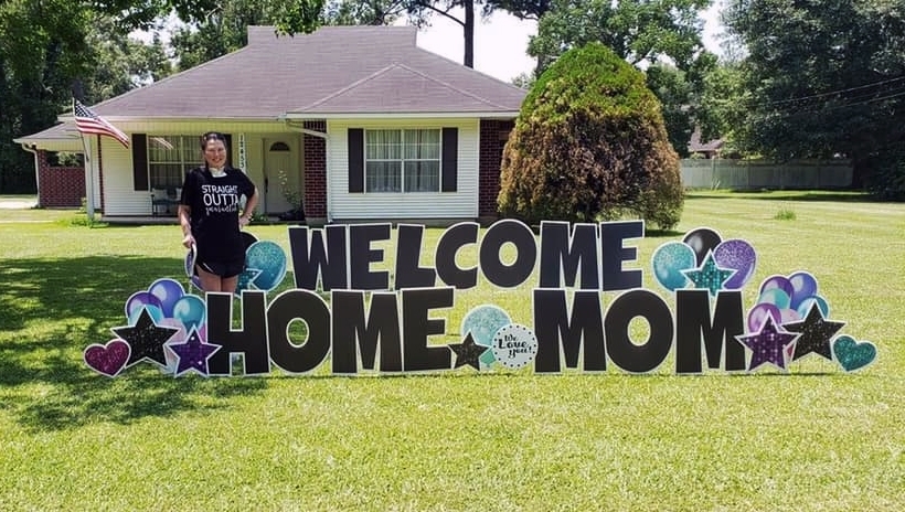 Welcome home photo by courtney hutchinson